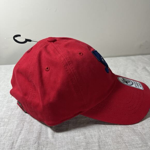 Worcester Red Sox Hat Cap‎ Woman’s ‘47 Brand Adjustable Red Rocket Woosox - Picture 4 of 7